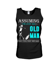 golf old man Unisex Tank thumbnail