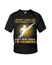 swimming in my head Youth T-Shirt thumbnail