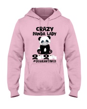 panda quarantined Hooded Sweatshirt front