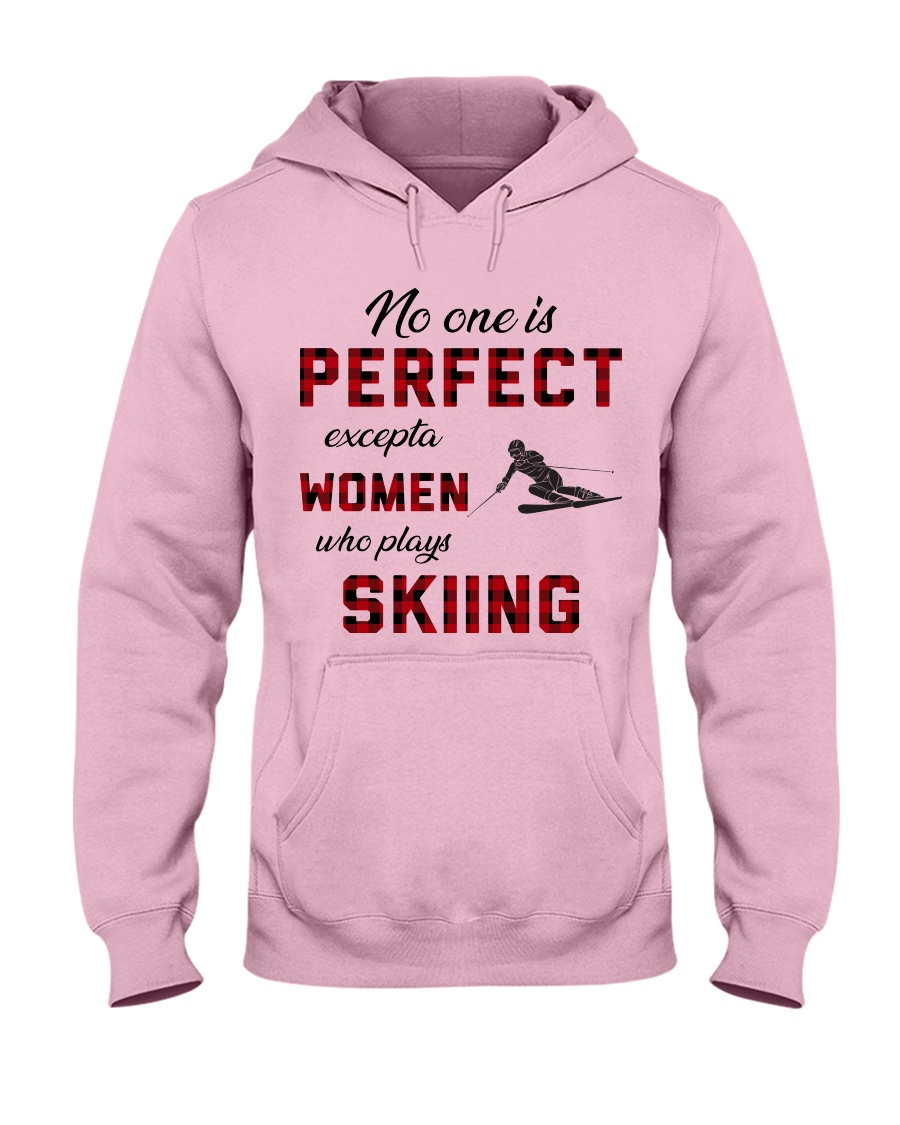 Skiing perfect Hooded Sweatshirt