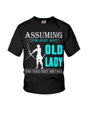 archery old lady Youth T-Shirt thumbnail
