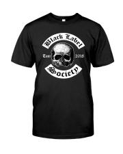 Black Label Society of 2018 North American Tour Classic T-Shirt front