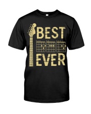 Best Guitar Dad Ever Classic T-Shirt front