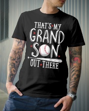 THAT'S MY GRANDSON OUT THERE Classic T-Shirt lifestyle-mens-crewneck-front-6