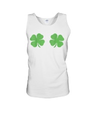 Irish Shamrock Boobs St Patricks Day Unisex Tank thumbnail