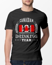 Canadiann Drinking Team Classic T-Shirt lifestyle-mens-crewneck-front-13