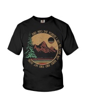 Into The Forest I Go Funny Hiking Camping Youth T-Shirt thumbnail