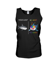Your Aunt - My Auntie Shark Unisex Tank thumbnail