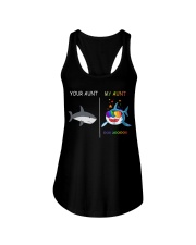 Your Aunt - My Auntie Shark Ladies Flowy Tank thumbnail