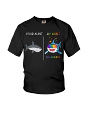 Your Aunt - My Auntie Shark Youth T-Shirt front