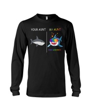 Your Aunt - My Auntie Shark Long Sleeve Tee thumbnail