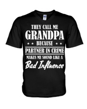 THEY CALL ME GRANDPA V-Neck T-Shirt thumbnail