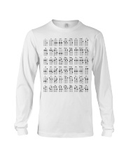 Ukulele chords mug and shirt Long Sleeve Tee thumbnail