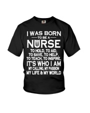 I Was Born To Be A Nurse T-shirt Youth T-Shirt thumbnail
