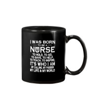 I Was Born To Be A Nurse T-shirt Mug thumbnail