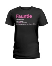 Fauntie Funny Definition Ladies T-Shirt thumbnail