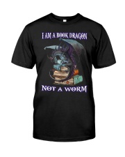 I AM A BOOK DRAGON Classic T-Shirt front