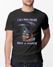 I AM A BOOK DRAGON Classic T-Shirt lifestyle-mens-crewneck-front-13