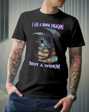 I AM A BOOK DRAGON Classic T-Shirt lifestyle-mens-crewneck-front-6