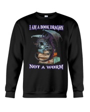 I AM A BOOK DRAGON Crewneck Sweatshirt thumbnail