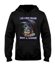 I AM A BOOK DRAGON Hooded Sweatshirt thumbnail