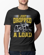 I Just Dropped A Load Funny Trucker Classic T-Shirt lifestyle-mens-crewneck-front-13