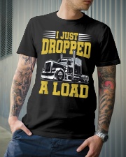 I Just Dropped A Load Funny Trucker Classic T-Shirt lifestyle-mens-crewneck-front-6