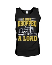 I Just Dropped A Load Funny Trucker Unisex Tank thumbnail
