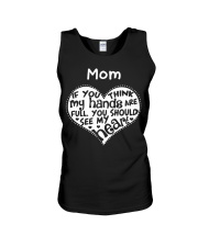 If You Think My Hand Are Full You Should See My He Unisex Tank thumbnail