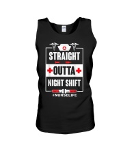 Straight Outta Night Shift Unisex Tank thumbnail
