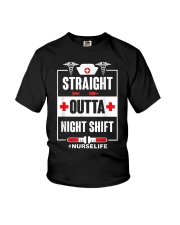 Straight Outta Night Shift Youth T-Shirt thumbnail
