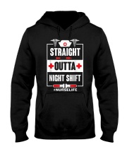Straight Outta Night Shift Hooded Sweatshirt thumbnail