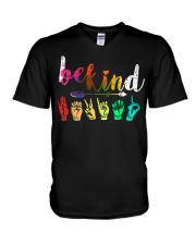 BE KIND V-Neck T-Shirt thumbnail