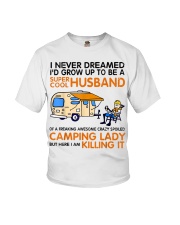 Super cool husband of camping lady Youth T-Shirt thumbnail