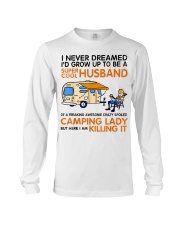 Super cool husband of camping lady Long Sleeve Tee thumbnail