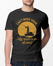 Can't Work Today My Arm Is In A Cast Classic T-Shirt lifestyle-mens-crewneck-front-13