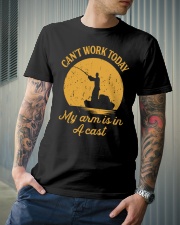 Can't Work Today My Arm Is In A Cast Classic T-Shirt lifestyle-mens-crewneck-front-6