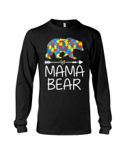 Autism Mama Bear design Long Sleeve Tee thumbnail