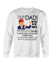 Best Father's Day Gift For Dad Crewneck Sweatshirt thumbnail