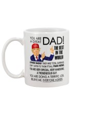 Best Father's Day Gift For Dad Mug back