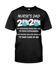 My Daughter Risks Her Life To Save Strangers Classic T-Shirt front