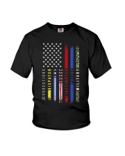 First Responders Hero Flag Youth T-Shirt thumbnail