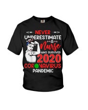 Never Underestimate A Nurse Youth T-Shirt thumbnail
