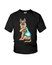 For German Shepherd Mom - I Love Mom Youth T-Shirt thumbnail