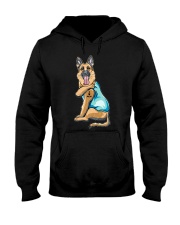 For German Shepherd Mom - I Love Mom Hooded Sweatshirt thumbnail