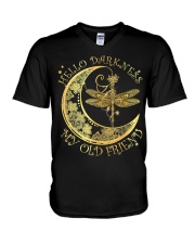 Hello Darkness V-Neck T-Shirt thumbnail