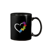 Love Ribbon Heart Autism Mug thumbnail