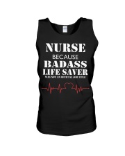 Nurse Because Unisex Tank thumbnail