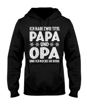 UND ICH ROCKE SIE BEIDE Hooded Sweatshirt thumbnail