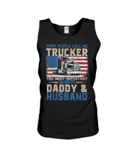 Truck Driver Gift Trucker Daddy Husband Unisex Tank thumbnail